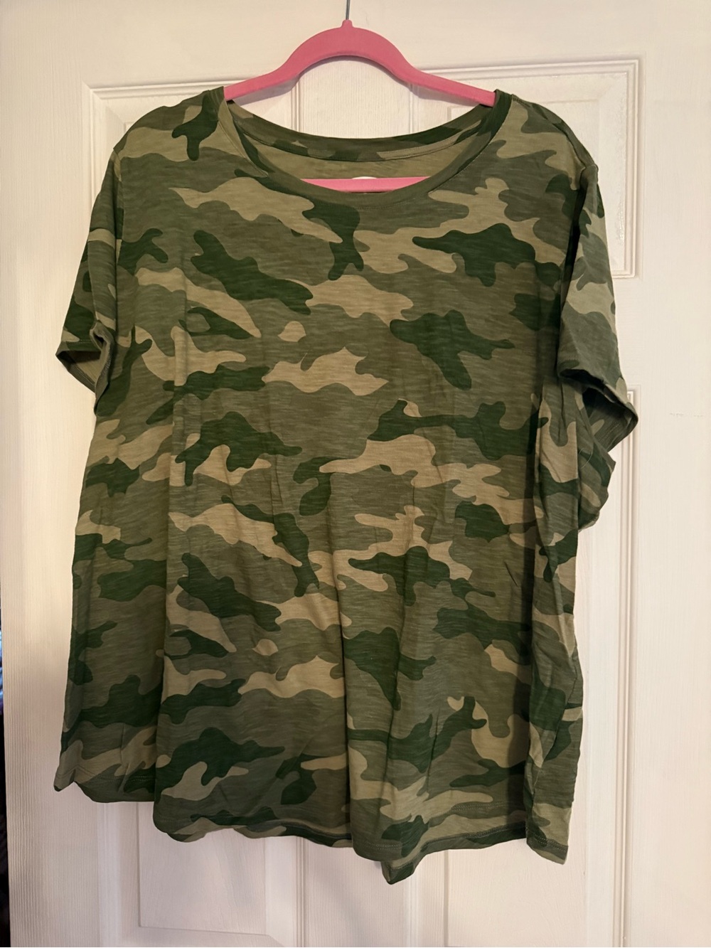 Old Navy Green Camo Tee